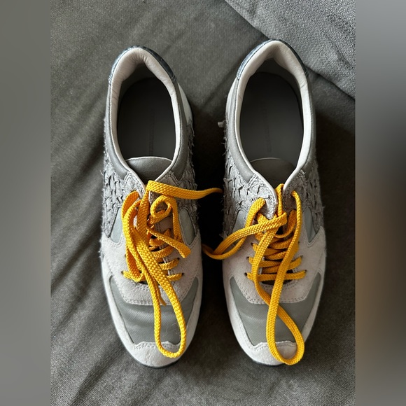 ALEXANDER WANG Textured Fashion Designer Sneakers Size 38 - Picture 13 of 16